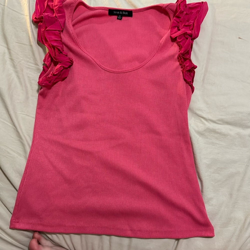 Strut & Bolt: Pink Blouse